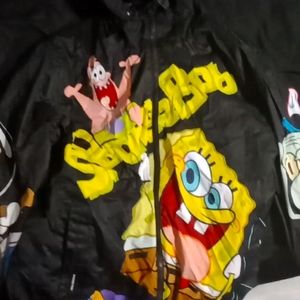 SpongeBob nickelodeon members only puffer jacket